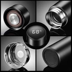 Water Bottle With Led Temperature Display