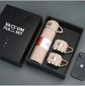 Vacuum Flask With 2 Cups Gift Set