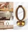 Oval Shape Crystal Lamp