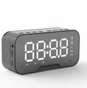 Alarm Clock Mirror Wireless Bluetooth Speakers