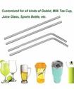Reusable Stainless Steel Straws