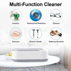 Plastic Ultrasonic Jewelry Cleaner