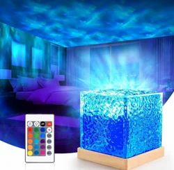 Night Lamp Ocean Wave Projector Led