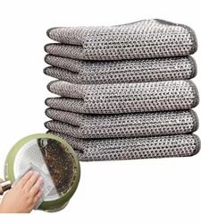 Double Layer Dishwashing Cloth