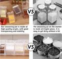 Set Of 4 Crystal Spice Rack