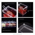 Set Of 4 Crystal Spice Rack