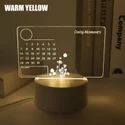 3D Acrylic Writing Pad